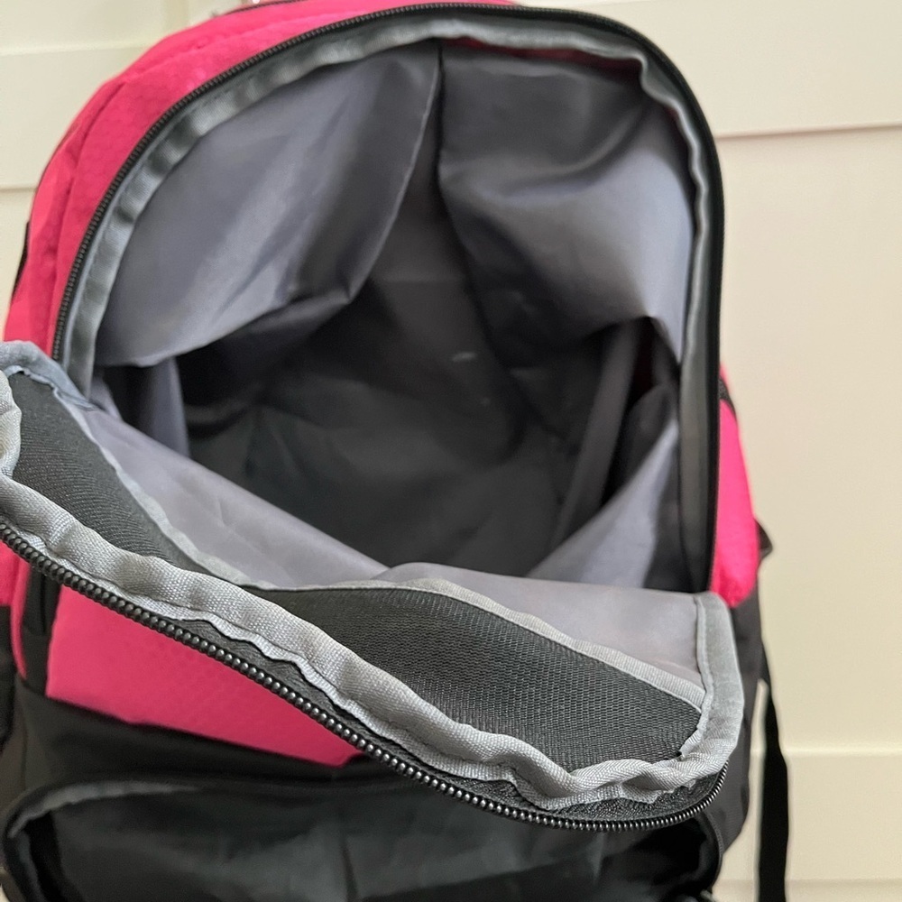 Girls soccer backpack, pink/black - Picture 3 of 15